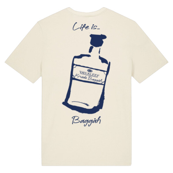 Life is Baggah T-shirt Natural Raw Thumbnail