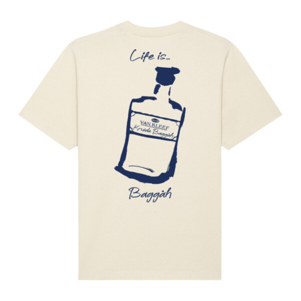 Life is Baggah Oversize T-shirt Natural Raw Thumbnail